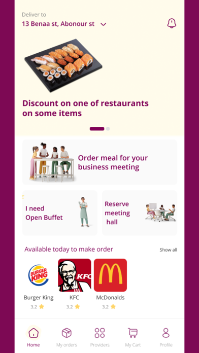 Business Meal | بزنس ميل Screenshot