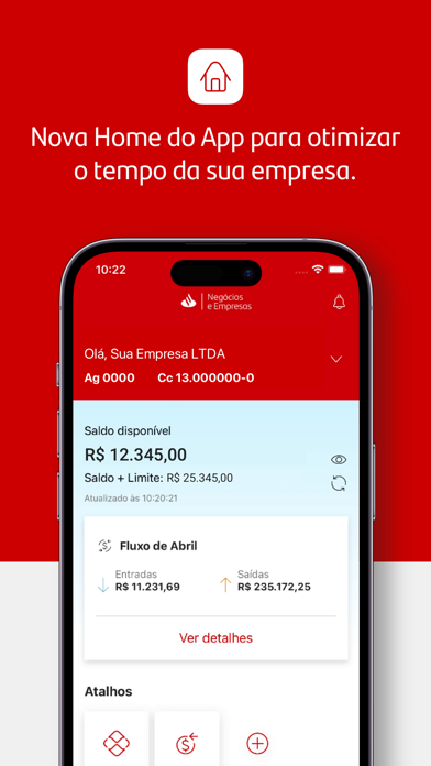 Santander Empresas Screenshot