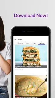 vegan recipes - easy meal app iphone screenshot 4