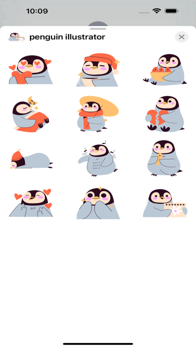 penguin illustrator Screenshot