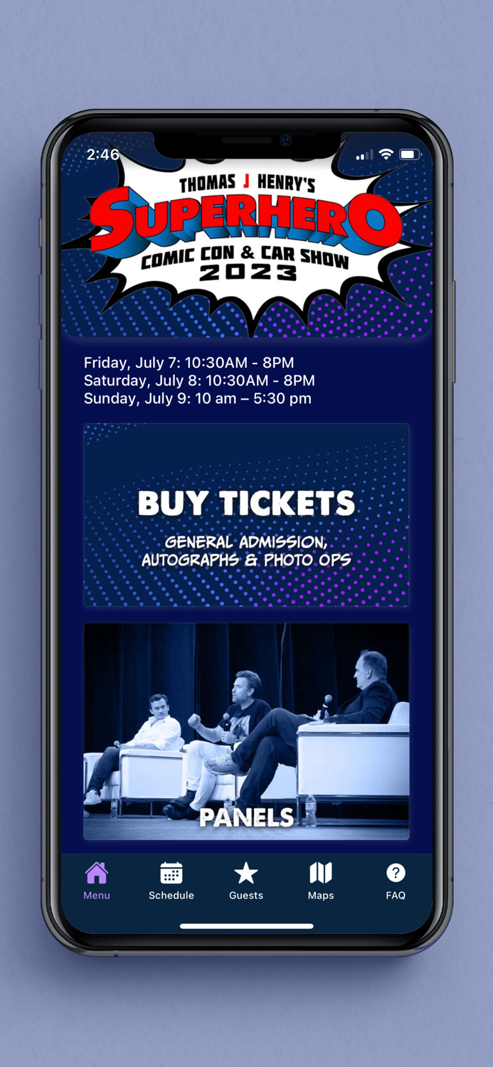 Superhero Comic Con Car Show