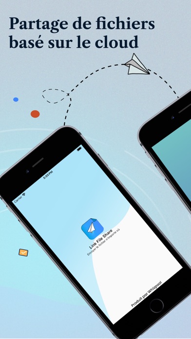 Screenshot #1 pour Link File Share: Send via link