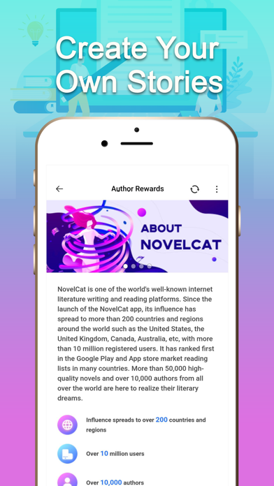 NovelCat-Novels and Booksスクリーンショット