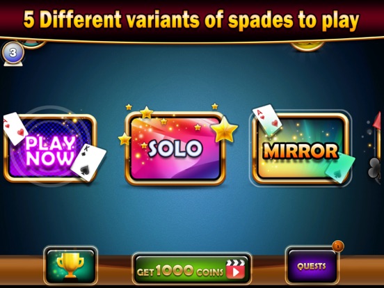 Spades classic card offline