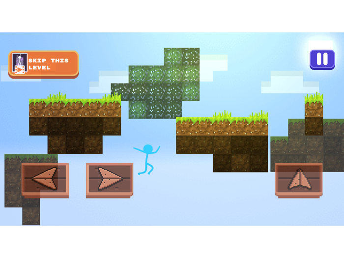 Stickman Parkour Skyland