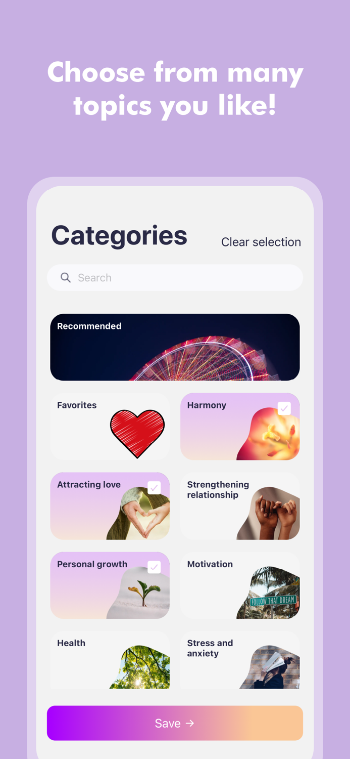 Liferadar - Daily Affirmations