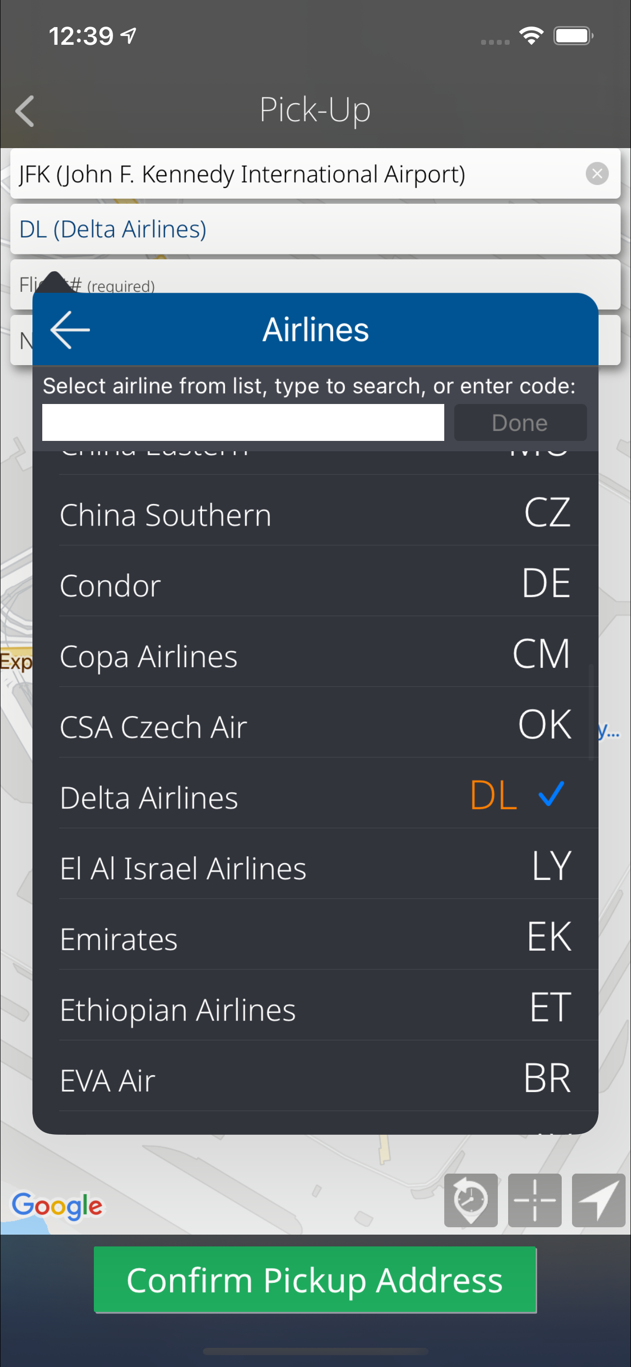 SkylineRide App