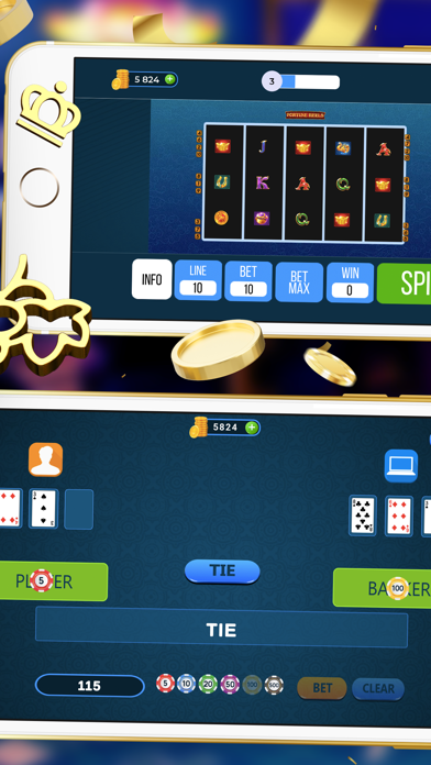 Baccarat Casino: Online Games Screenshot