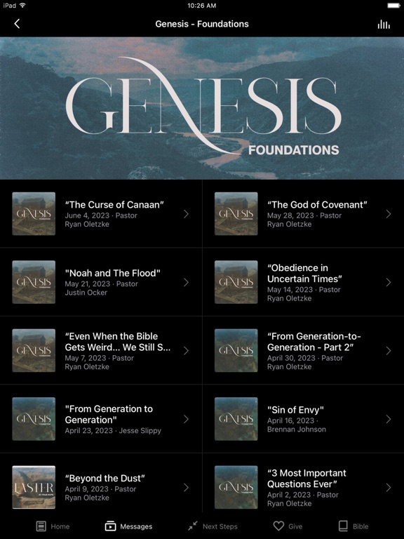 True Hope Church iPad screenshot 2 - Lifestyle app