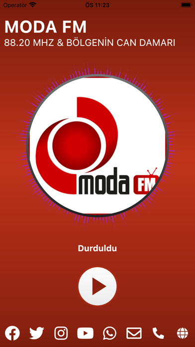 Moda Fm Screenshot