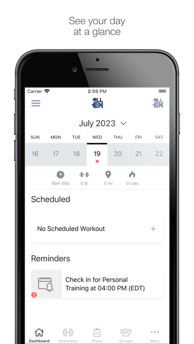 ALL-EN SPORTS PERFORMANCE Screenshot