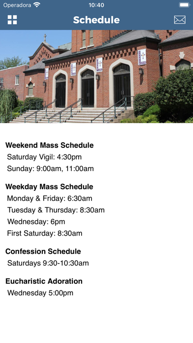 St. Paul the Apostle Davenport Screenshot