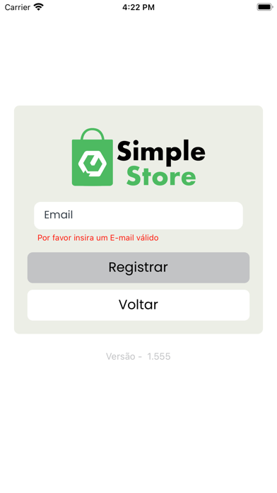 SimpleStore Screenshot