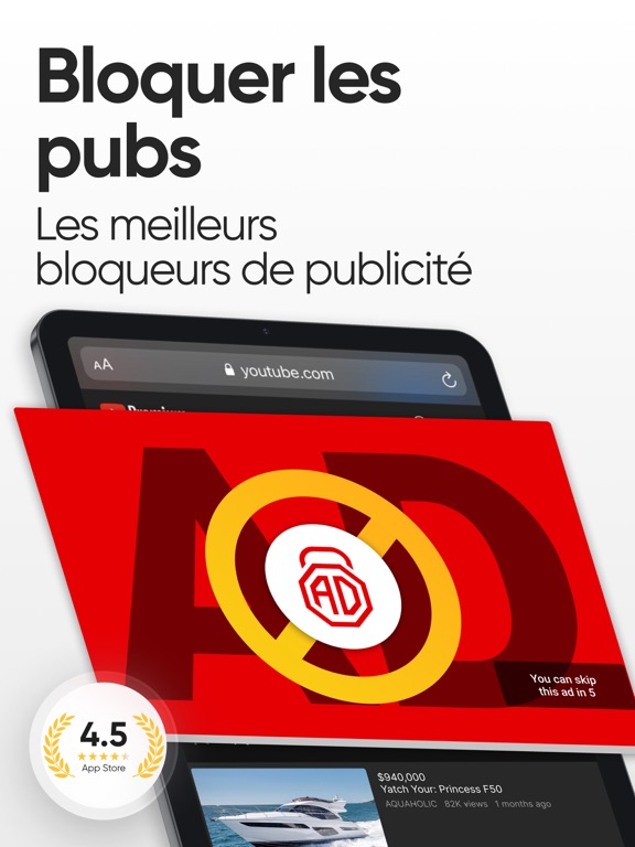Screenshot #4 pour AdLock: Bloqueur de pub Safari