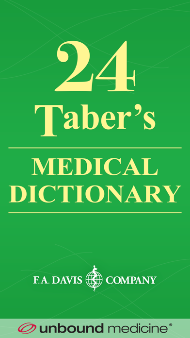 Taber's Medical Dictionary Screenshot