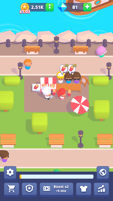 Snack Shack -Restaurant Empire Screenshot