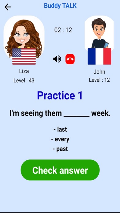 Speak English online Screenshot