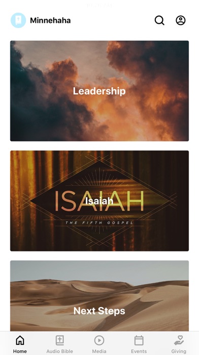 Minnehaha Church of Christ Screenshot