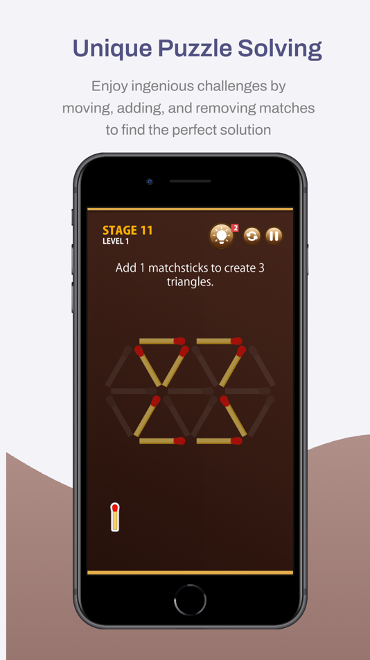 MatchStick Puzzle Game - 2.0.3 - (iOS)