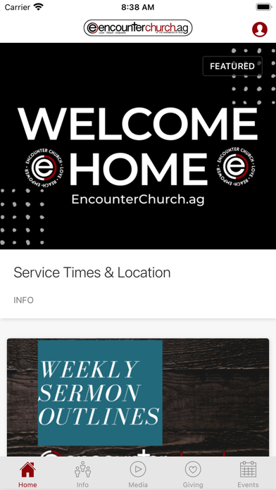 Encounter Church AG Screenshot