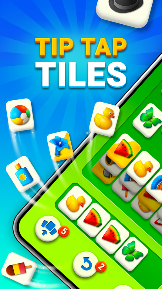#1. Tip Tap Tiles - Puzzle Match (iOS) By: Happy Games GmbH