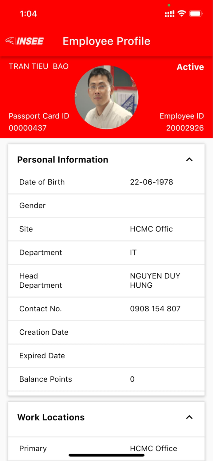 INSEE Safety Passport