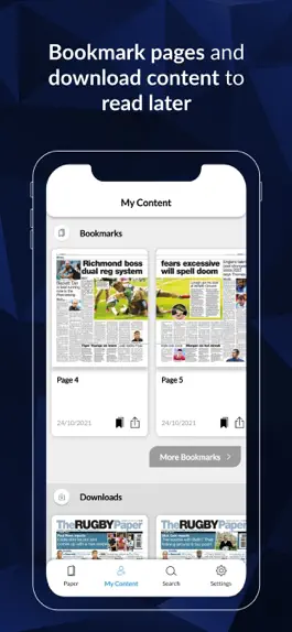 Game screenshot The Rugby Paper hack