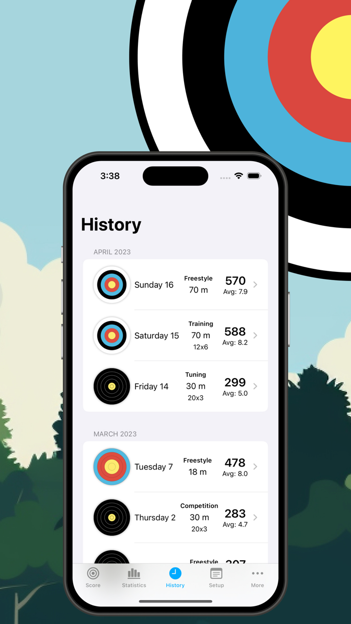 Falcon Eye Archery tracker