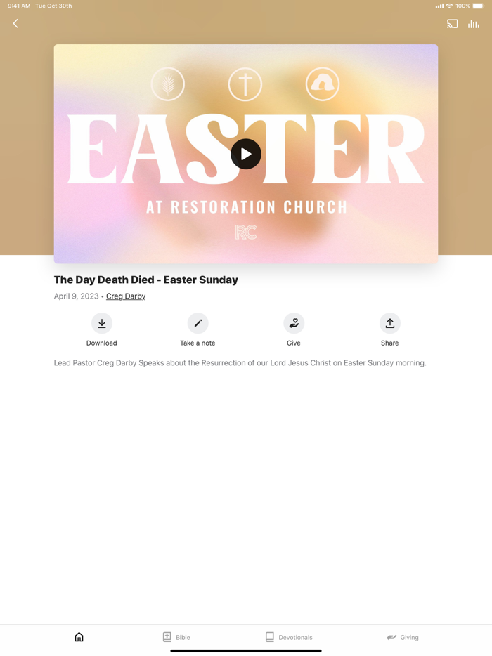 Restoration Church Frisco