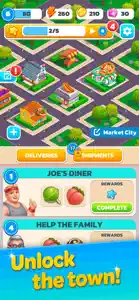 Merge Market: Food Town screenshot #4 for iPhone