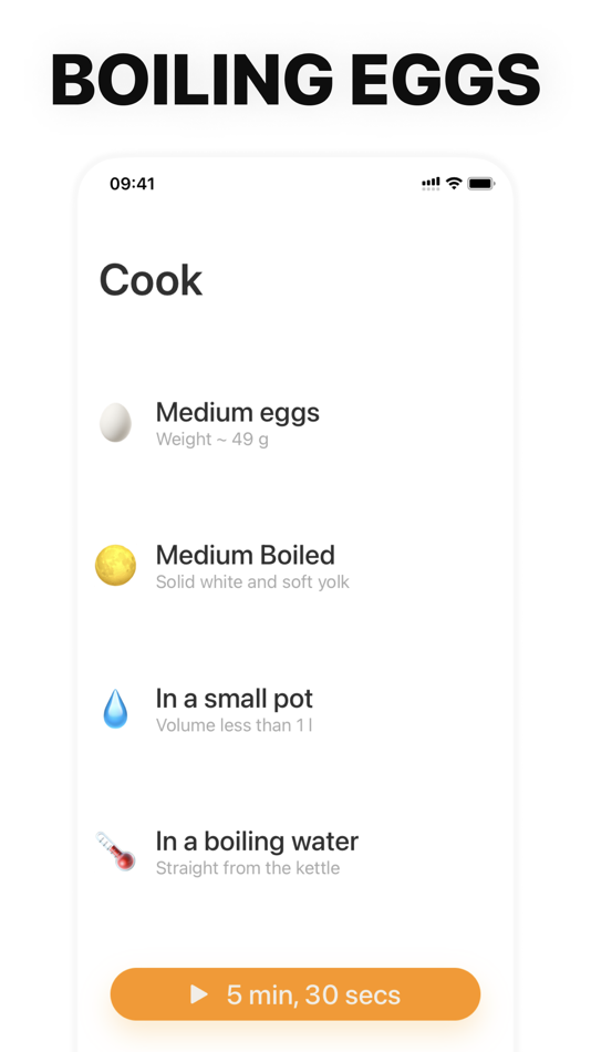 #3. Egg Timer: The Perfect Boiling (iOS) 由: Gregory Strigunov