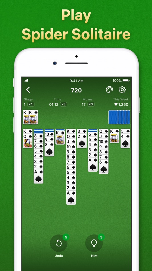 Spider Solitaire – Card Games - 1.2.1 - (iOS)