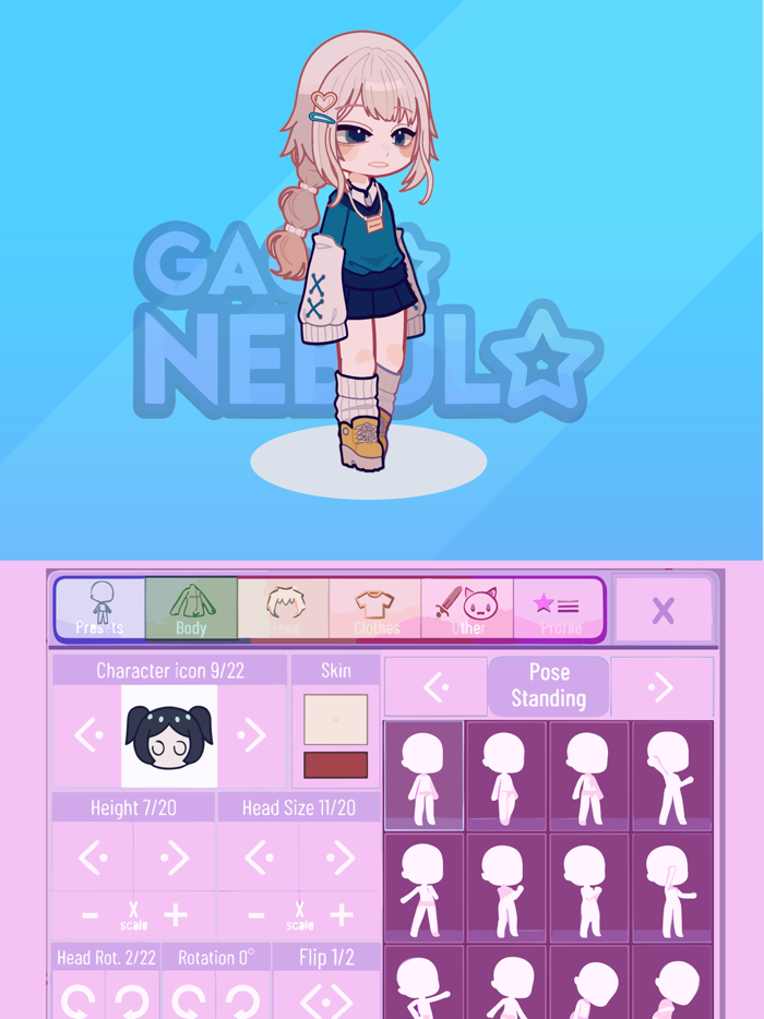 Gacha nebula  Nox dress up