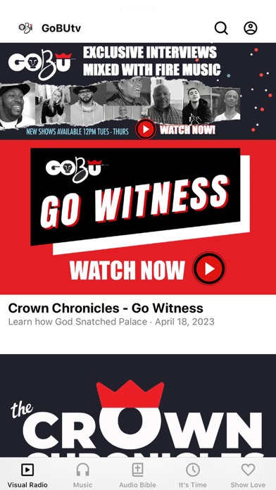 GoBU.tv Screenshot
