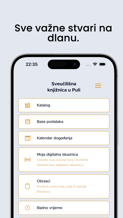 Sveucilisna knjiznica u Puli Screenshot