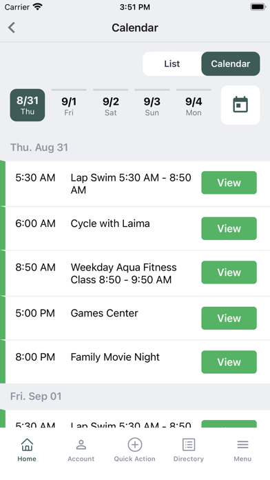 Michigan Shores Club Screenshot