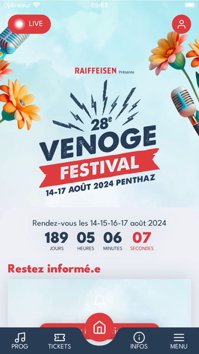 Venoge Festival 2024 Screenshot