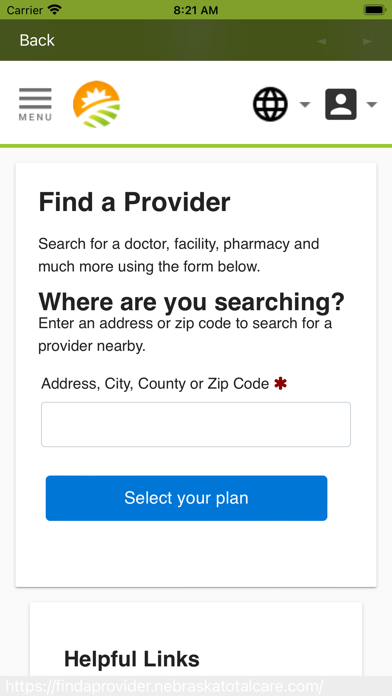 Nebraska Total Care Screenshot