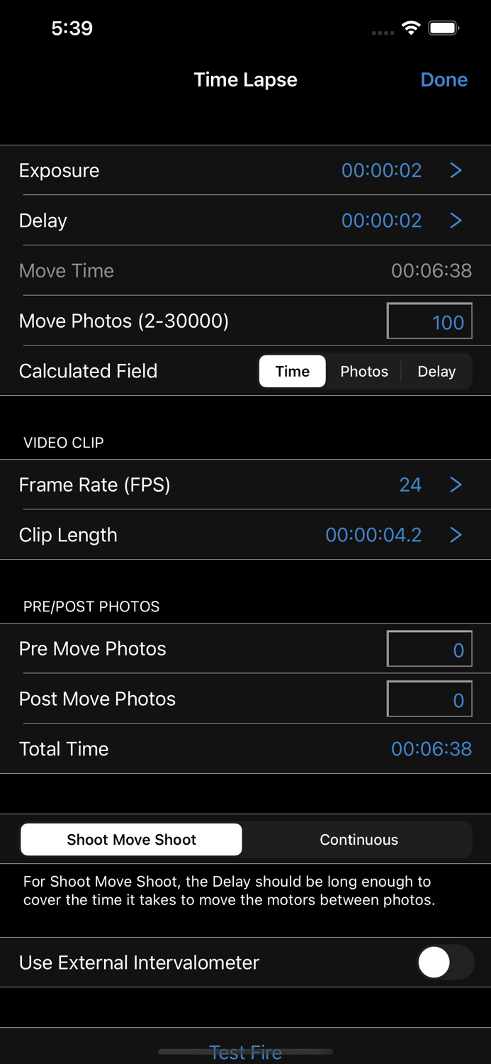 Second Shooter Remote