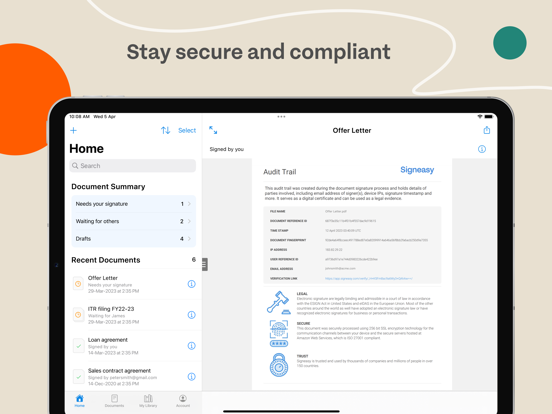 Signeasy - Sign and Fill Docsのおすすめ画像6
