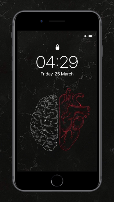 Cool Wallpapers Black & White Screenshot