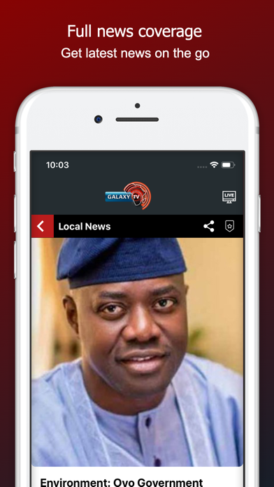 Galaxy Television Screenshot