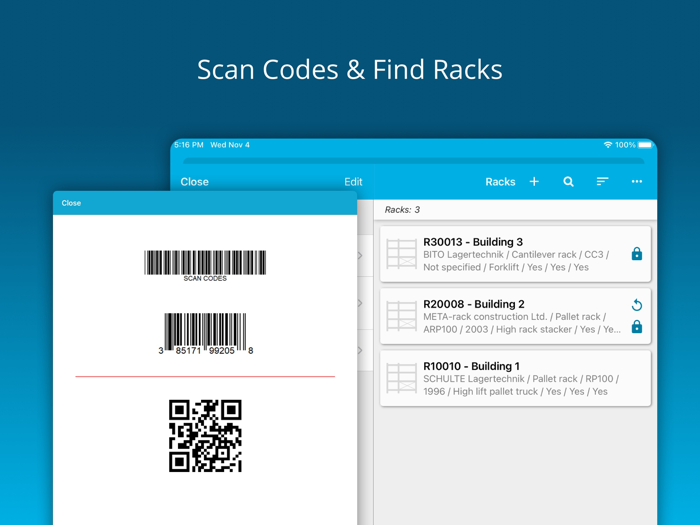 Rack Inspection DIN EN 15635
