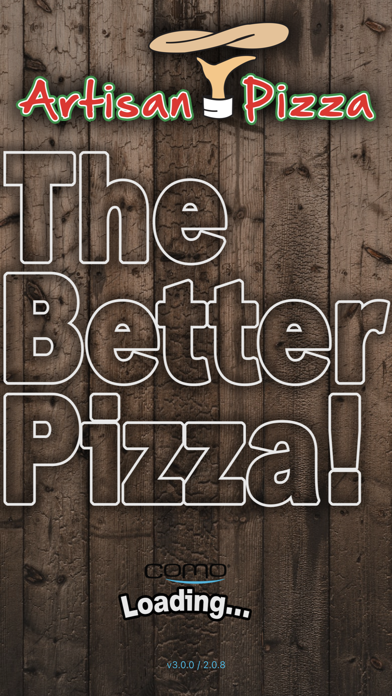 Artisan Pizza CA Screenshot