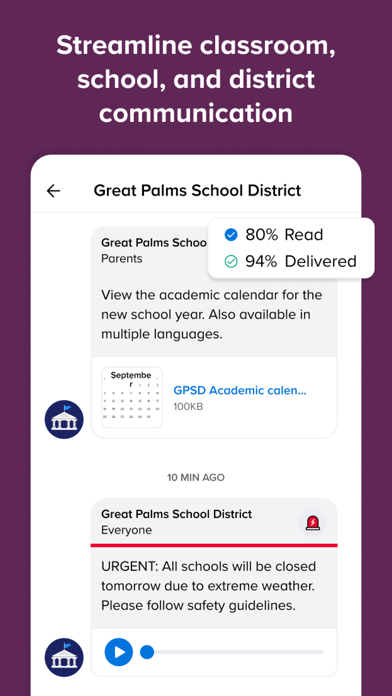 Screenshot 4 of Remind: School Communication App