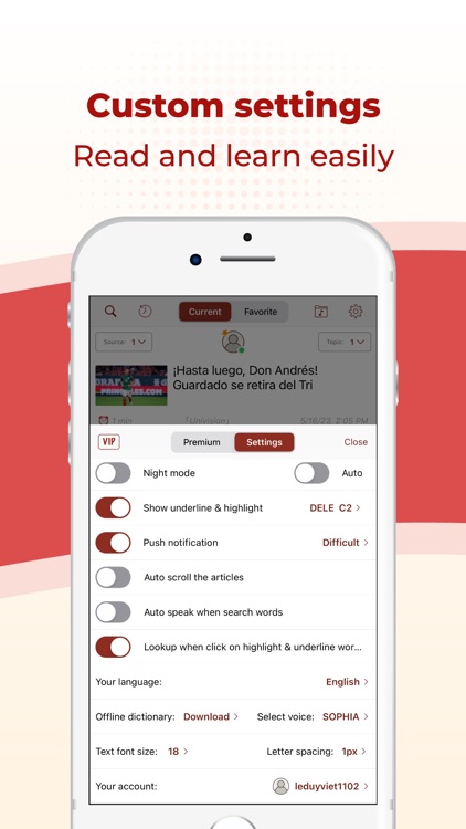 TODAI: Learn Spanish by news screenshot-6