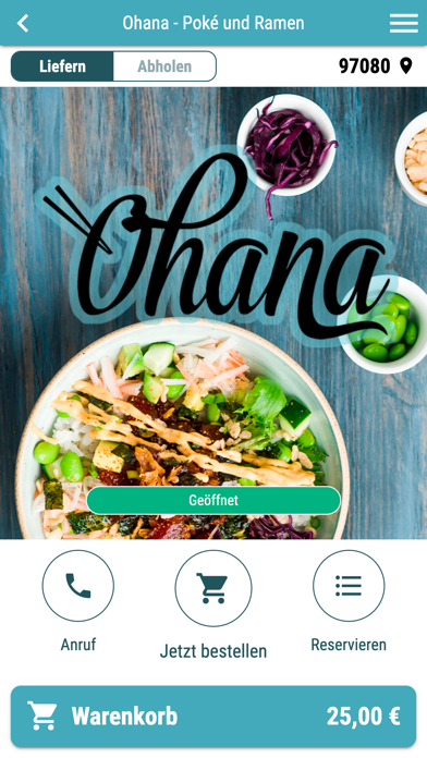 Ohana - Poké und Ramen Screenshot
