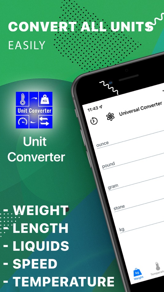 #1. Unit Converter - Universal (iOS) 由: Jay Butani