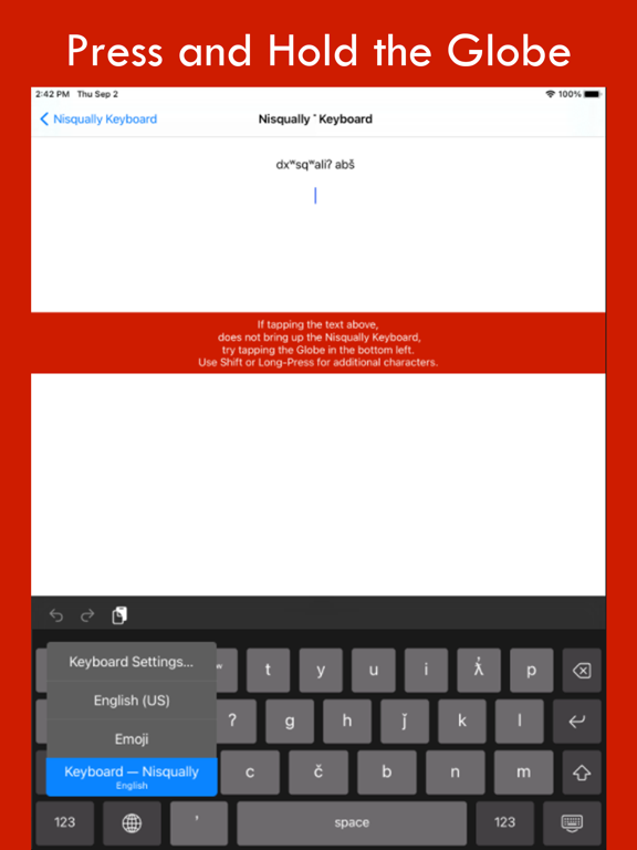 Screenshot #6 pour Nisqually Keyboard