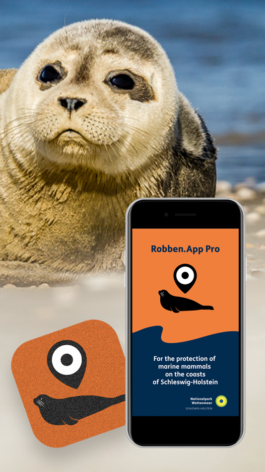 #3. Robben.App Pro (iOS) 由: Landesbetrieb fuer Kuestenschutz, Nationalpark und Meeresschutz Schleswig-Holstein